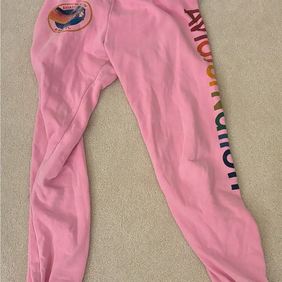 Pink Aviator Nation Sweatpants - Picture 3 of 4